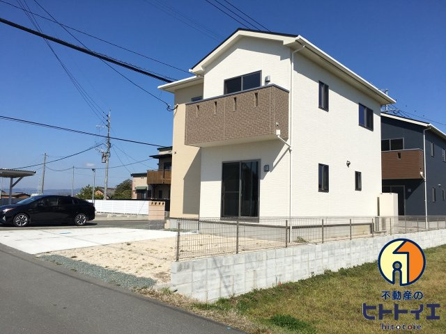 新築　建売住宅　久留米市三潴町玉満　オール電化　A号棟の外観|物件の外観です