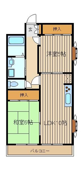 【間取り】 | ゆたか壱番館