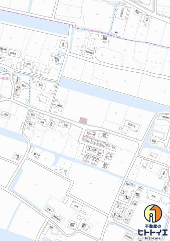 新築　建売住宅　三潴郡大木町大字横溝　オール電化の地図|建売住宅建築中