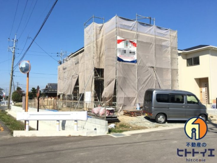 新築　建売住宅　三潴郡大木町大字横溝　オール電化の外観|現在、建築中です