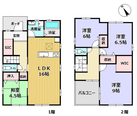 神戸市北区菖蒲が丘３丁目２期１号棟　新築戸建