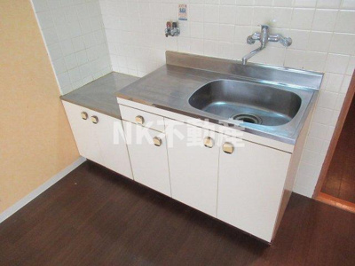 【キッチン】 | OMレジデンス八戸ノ里（八戸ノ里賃貸） | きれいなキッチンです