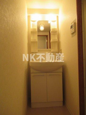 【洗面所】 | OMレジデンス八戸ノ里（八戸ノ里賃貸） | 洗面所です