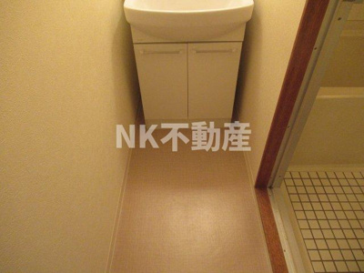 【洗面所】 | OMレジデンス八戸ノ里（八戸ノ里賃貸） | 洗面所です