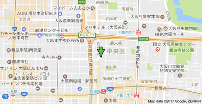 【地図】 | レジディア堺筋本町