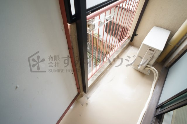 プティ・セジュールのバルコニー