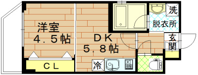 ベラジオ京都円町の間取り