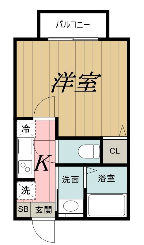 ヴィジオーネ西千葉の間取り