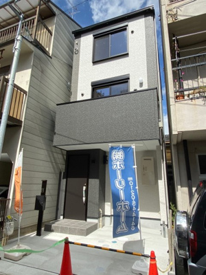 【外観】 | 壬生森町　新築戸建 | 角度を変えてもう一枚(^^)　外観はおうちの顔ですから見た目のイメージも大切です！！