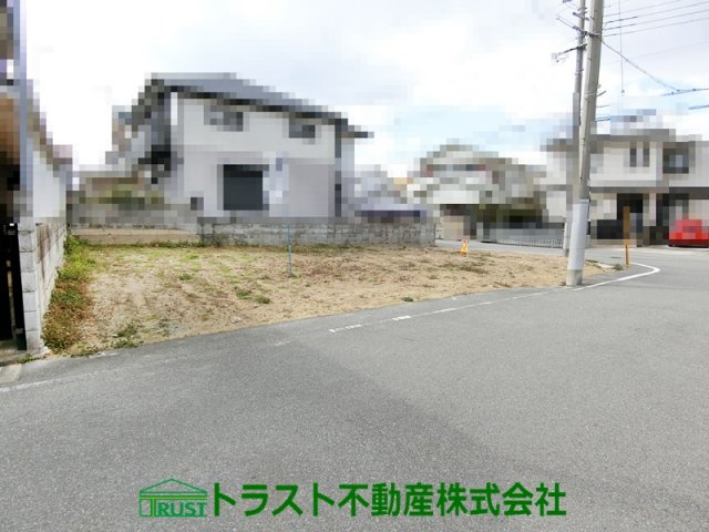 明石市沢野2丁目　土地の前面道路含む現地写真