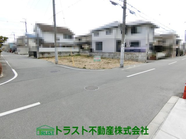 明石市沢野2丁目　土地の前面道路含む現地写真