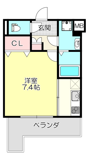 【間取り】 | M’プラザ布施駅前参番館