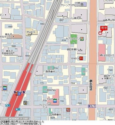 【地図】 | 新丸子ダイカンプラザCity