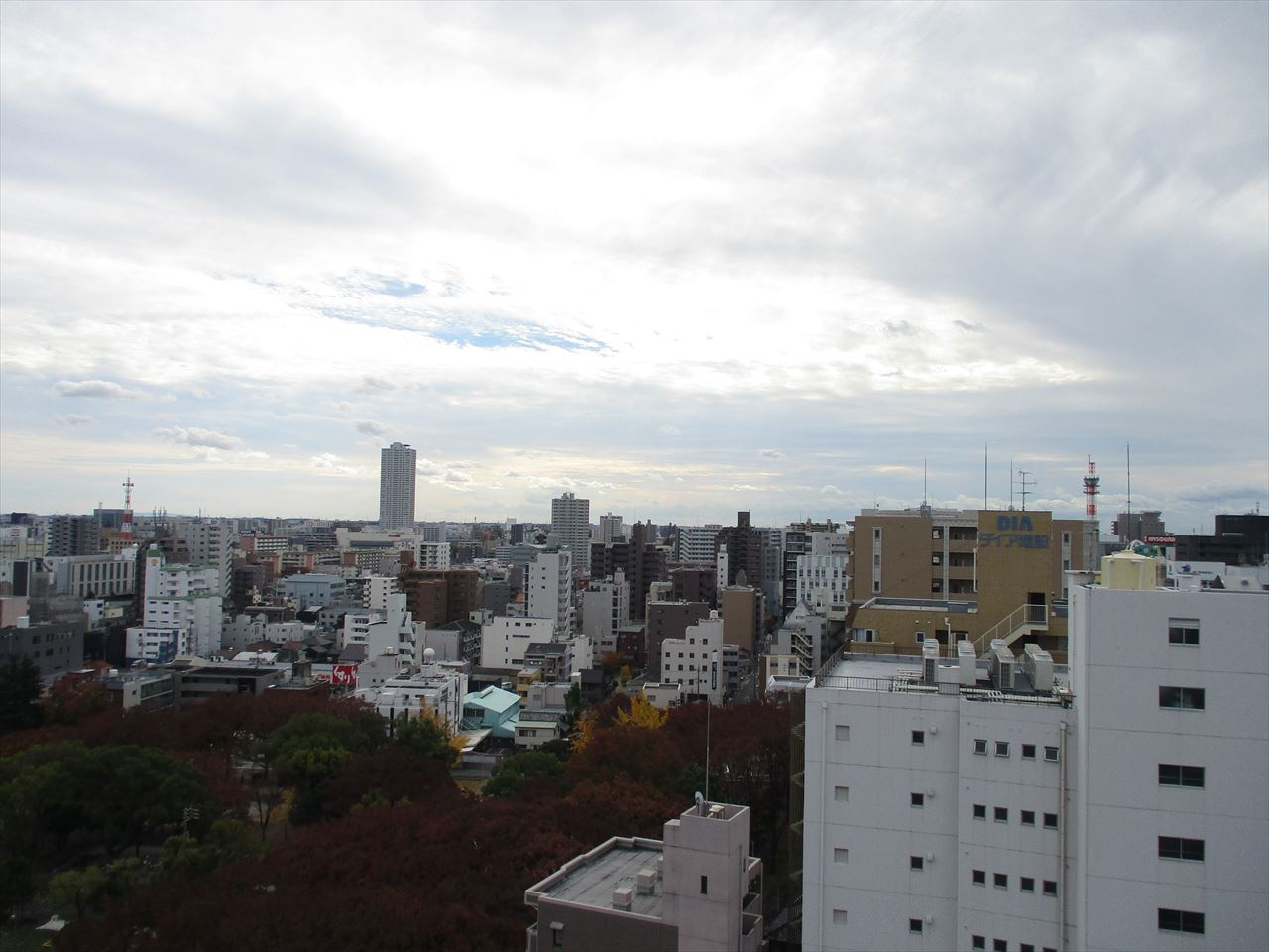 ヴィークブライト名古屋東別院の展望|ヴィークブライト名古屋東別院※反転タイプ