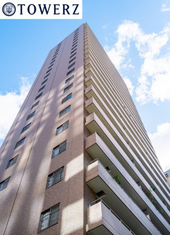 【外観】 | 【外観】総戸数66戸、地上23階建ての高層タワーマンション！！上品な明るいブラウンの外観！