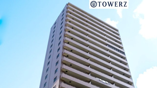 【外観】 | 【外観】美しき正統の地、“道修町”。潤う都心を庭として暮らす。都心に映える研ぎ澄まされたデザイン！