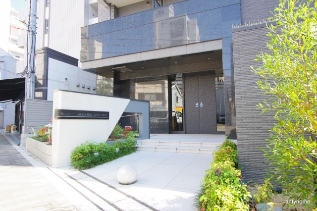 レジュールアッシュ桜宮リバーコート　仲介手数料無料のエントランス