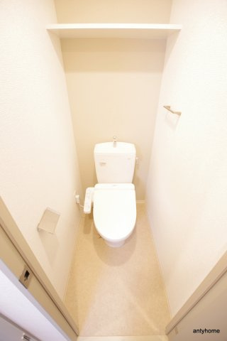 レジュールアッシュ桜宮リバーコート　仲介手数料無料のトイレ