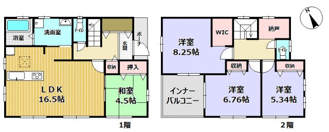神戸市北区菖蒲が丘３丁目３期３号棟　新築戸建