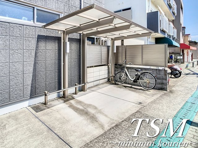 ポルト ボヌールのその他共用部分|敷地内駐輪場