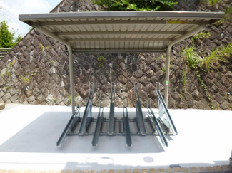 【その他共用部分】 | 屋根付きの駐輪場で雨が降っても大切な自転車が濡れなくてすみますね♪荷物が重いときに自転車があれば助かりますね！