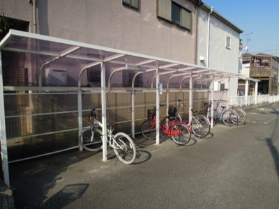 【その他共用部分】 | ハイムエーデル | ☆屋根付き駐輪場☆