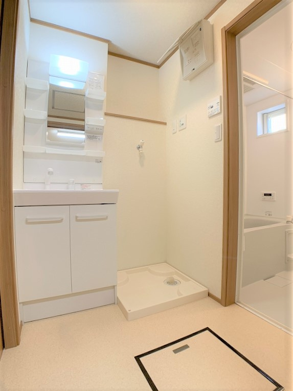 クラヴィアの独立洗面台