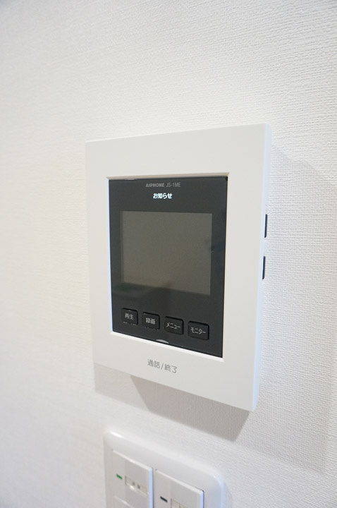 クオリティハイツ幕張本郷のセキュリティ|テレビモニター付きインターホン（親機）