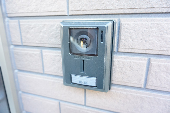 クオリティハイツ幕張本郷のセキュリティ|テレビモニター付きインターホン（子機）（他号室）