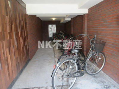 【その他共用部分】 | 大宝小阪マンション（河内小阪賃貸） | 駐輪場です