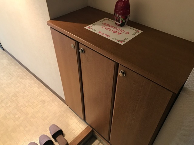 ペルローズＡの玄関