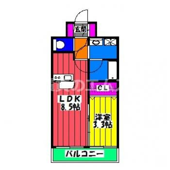【間取り】 | ＨＧＳ山王南 | ＨＧＳ山王南の間取り