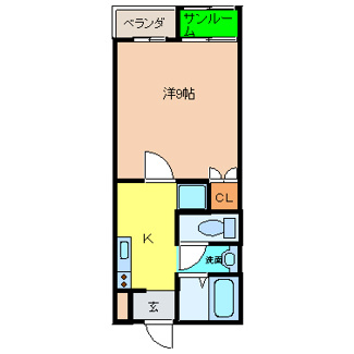 【間取り】 | コスモシャトー原Ⅰ