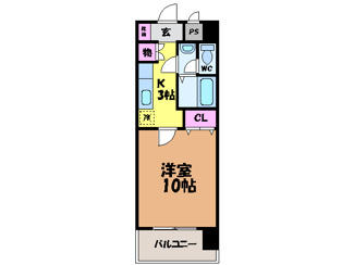 【間取り】 | CITY SPIRE東石井
