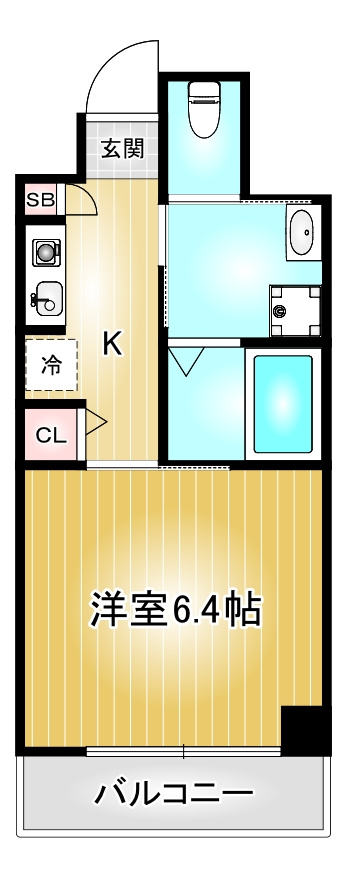 ワイズタワー新栄|名古屋市の賃貸ならMy賃貸の間取り|ワイズタワー新栄
