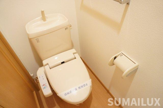 熊本市東区御領５丁目のアパートのトイレ
