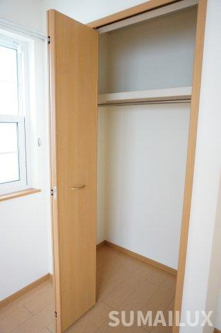 熊本市東区御領５丁目のアパートの収納