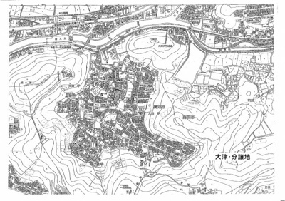 【地図】 | 大津　分譲地