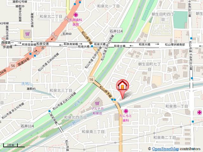 【地図】 | 和泉パールハイツ・