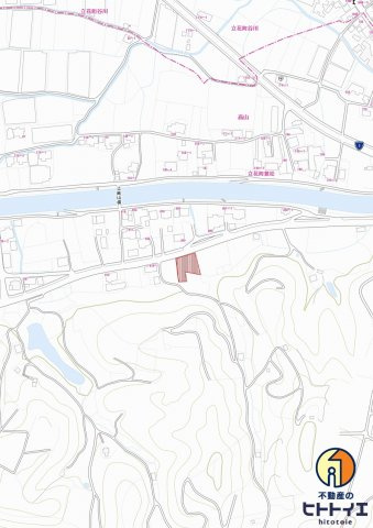 立花町　兼松　広めの土地の地図