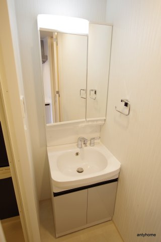 レジュールアッシュ都島ブリーゼ　仲介手数料無料の洗面所