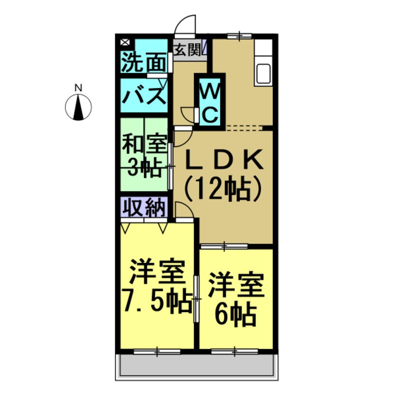 プリムローズの間取り