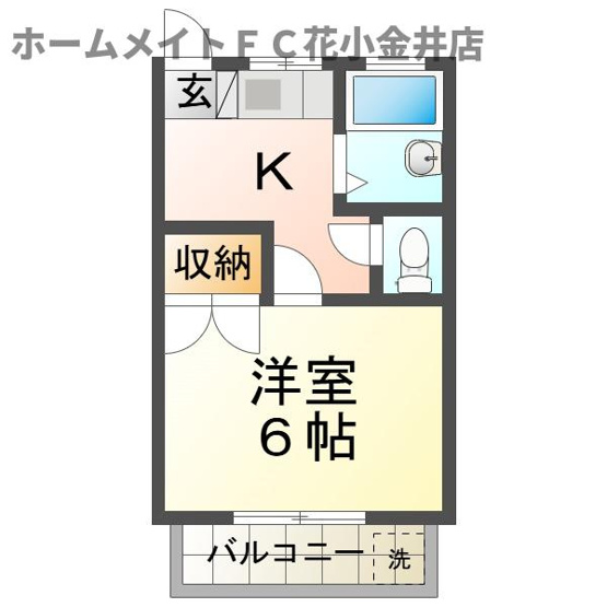 【間取り】 | 金子コーポ５1