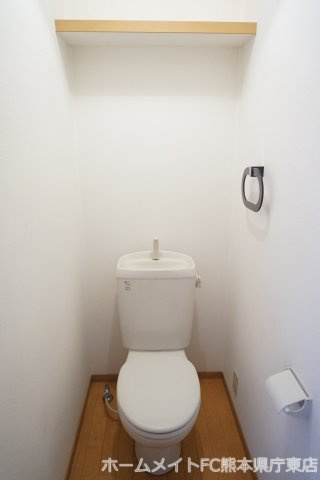 熊本市東区山ノ神２丁目のアパートのトイレ