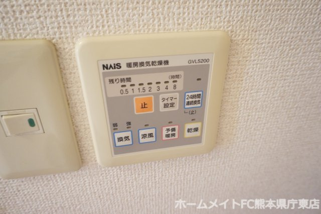 熊本市東区山ノ神２丁目のアパートの設備