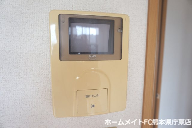 熊本市東区山ノ神２丁目のアパートのセキュリティ