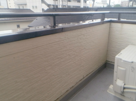 マロン・クレールのバルコニー