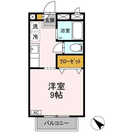 マロン・クレールの間取り