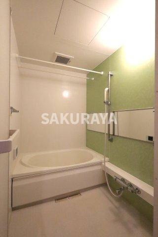 グリーンハーブの浴室|2025年10月撮影。