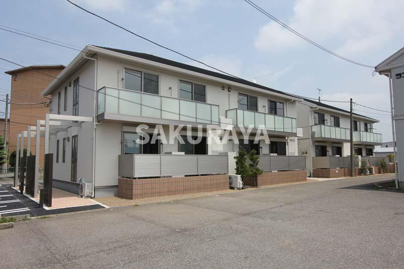 グリーンハーブの外観|B棟